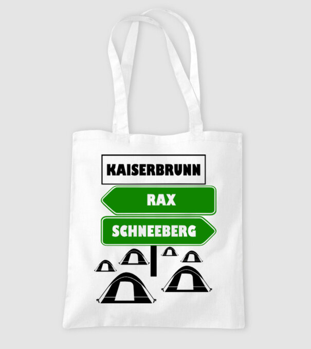 Kaiserbrunn model alb pe tricou
