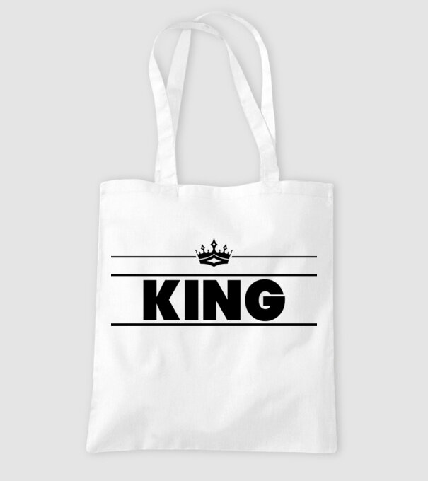 King model alb pe tricou