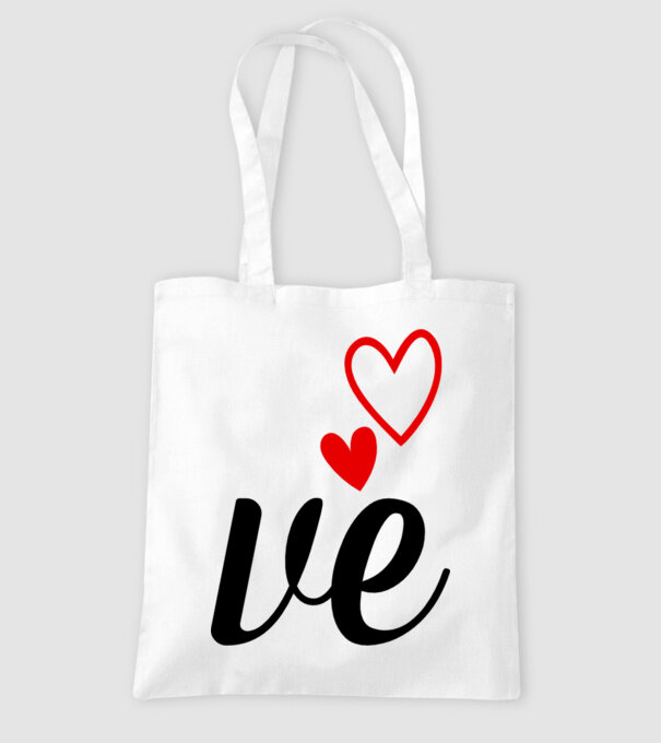 Cuplu LOVE model alb pe tricou