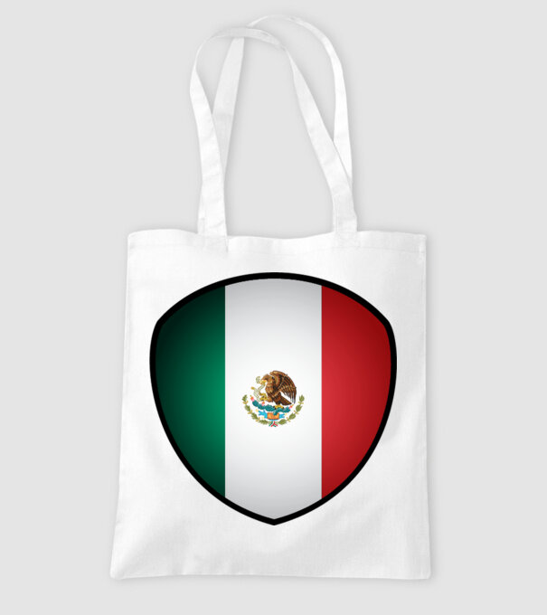 MEX-jabulani-flag model alb pe tricou