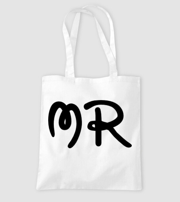 Mr model alb pe tricou