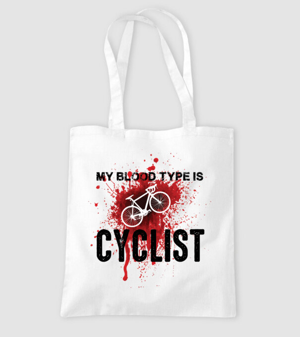 My blood type model alb pe tricou