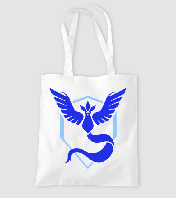 Mystic team logo model alb pe tricou