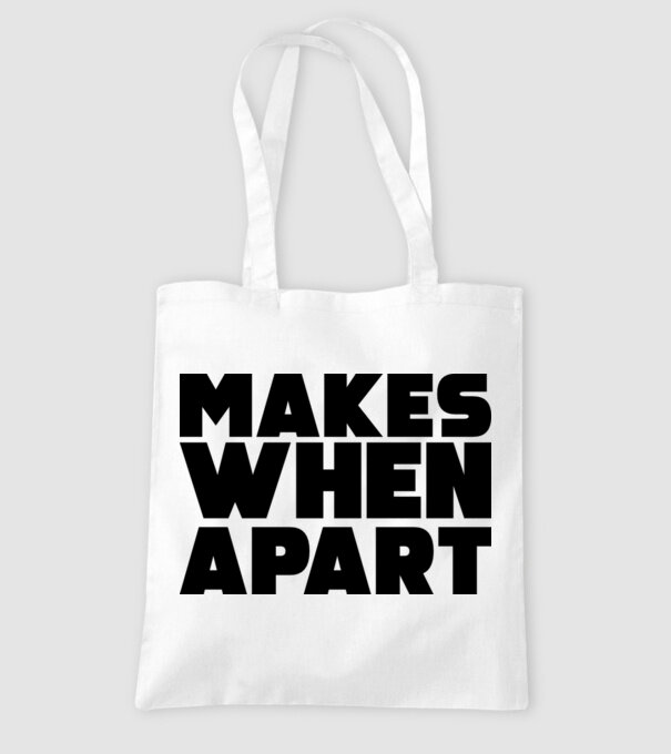 Cuplu Nothing makes sense... model alb pe tricou