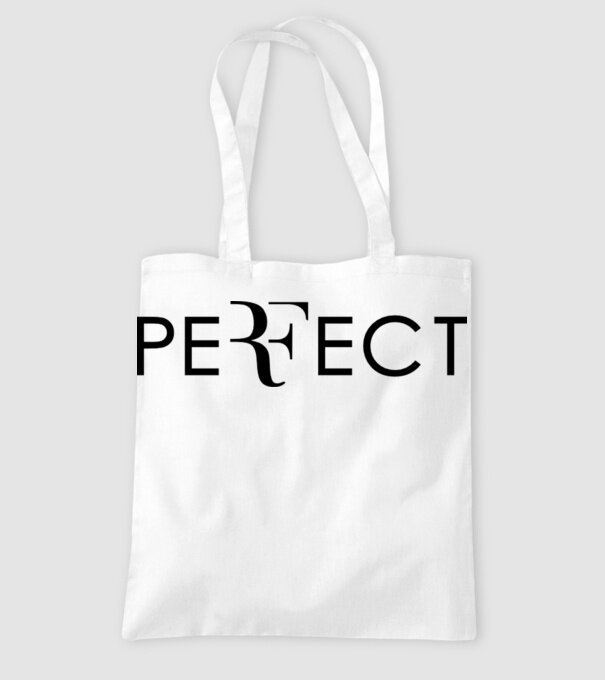 Perfect Federer model alb pe tricou