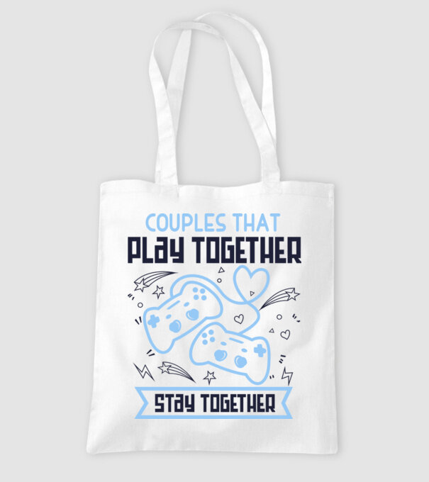 Play together model alb pe tricou