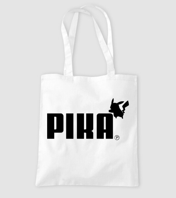 Puma Pikachu model alb pe tricou