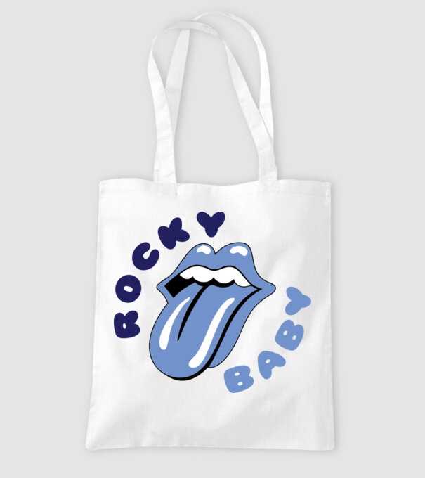 Rocky Baby model alb pe tricou