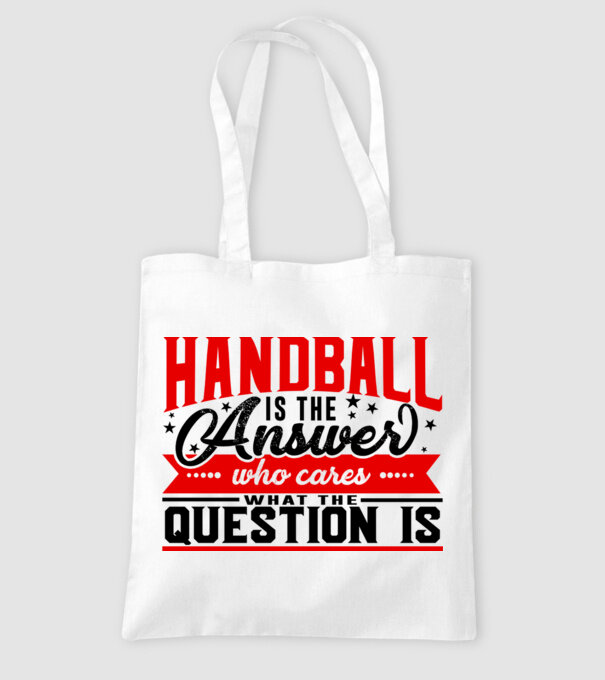Sport is the answer HANDBALIST model alb pe tricou