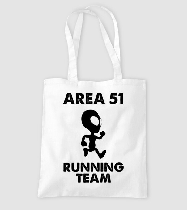 Storm area 51 running team black model alb pe tricou