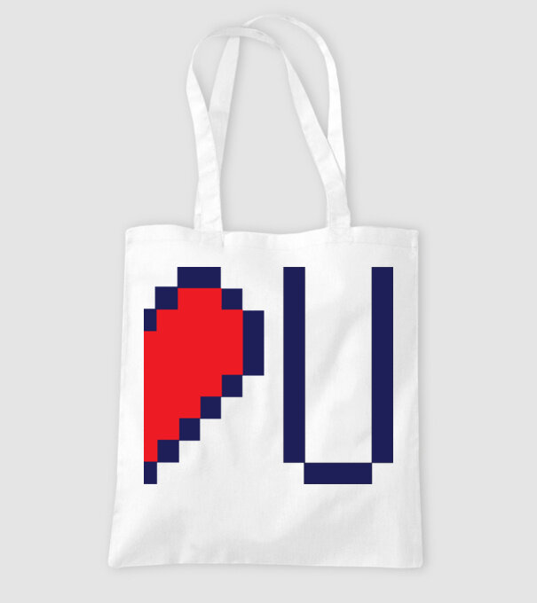 Love You 2nd part model alb pe tricou