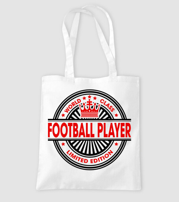 World class FOTBALIST model alb pe tricou