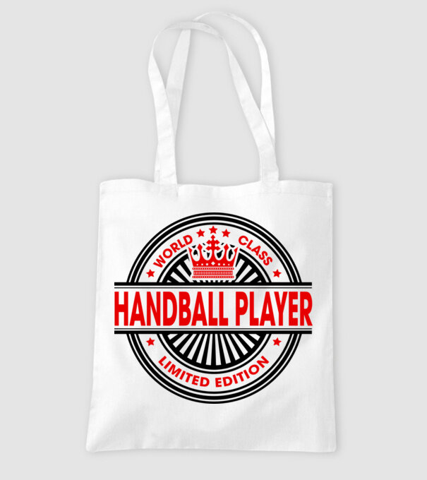 World class HANDBALIST model alb pe tricou