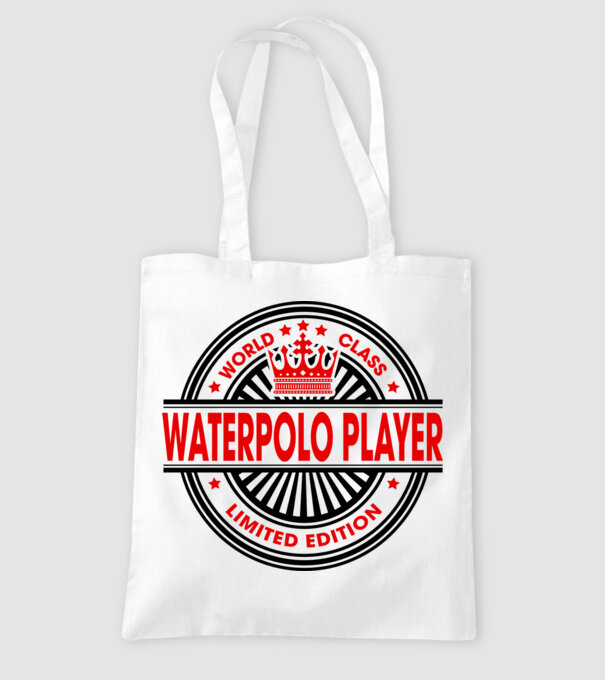 World class JUCĂTOR POLO PE APĂ model alb pe tricou