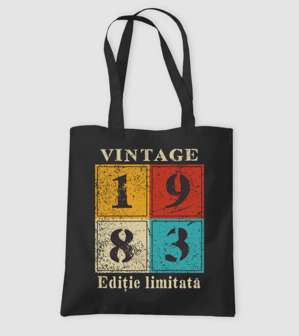 1983 - Ediție limitată model negru pe tricou