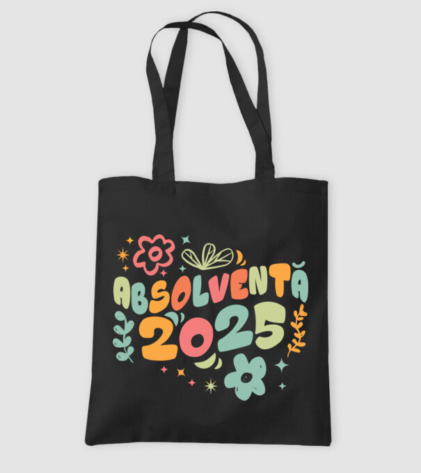 Absolventă 2025 model negru pe tricou