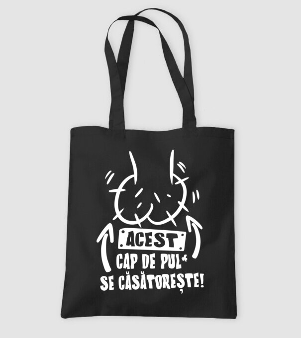 acest - cap de pulă - se căsătorește! model negru pe tricou