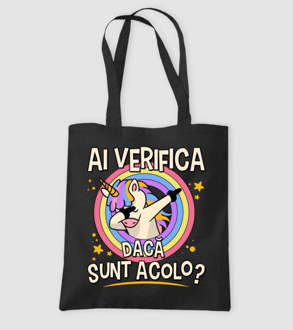 Ai verifica dacă sunt acolo? model negru pe tricou