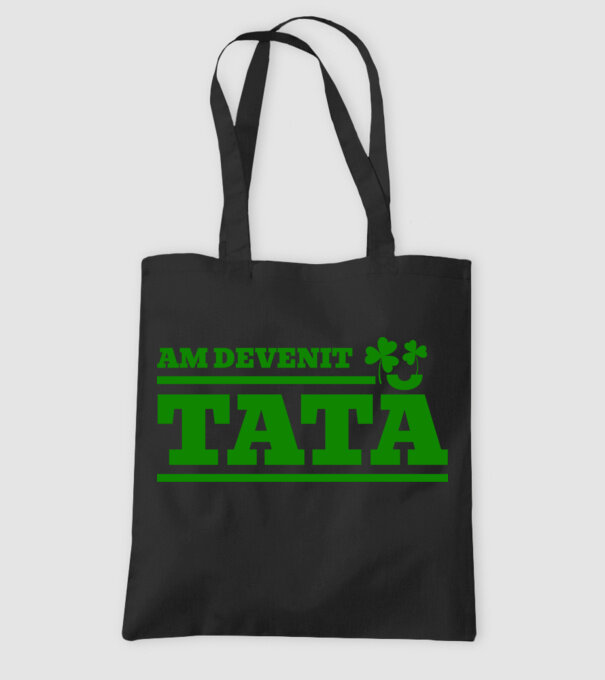 am devenit tată model negru pe tricou