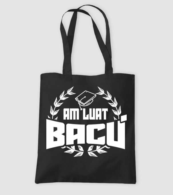 Am luat bacu model negru pe tricou