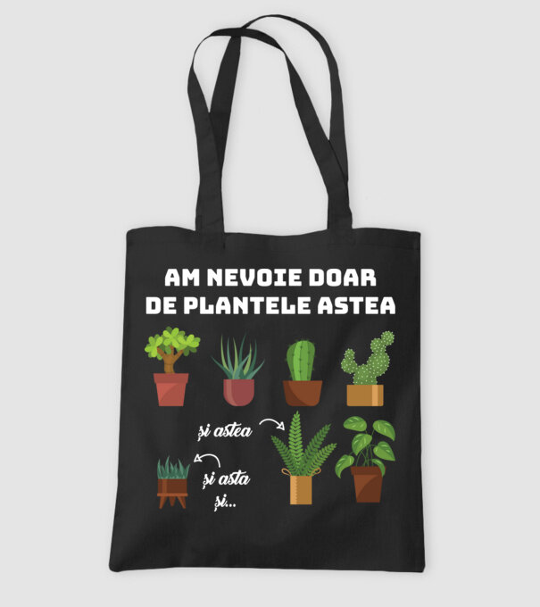 am nevoie doar de plantele astea model negru pe tricou