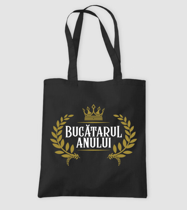 Anului Bucătarul model negru pe tricou