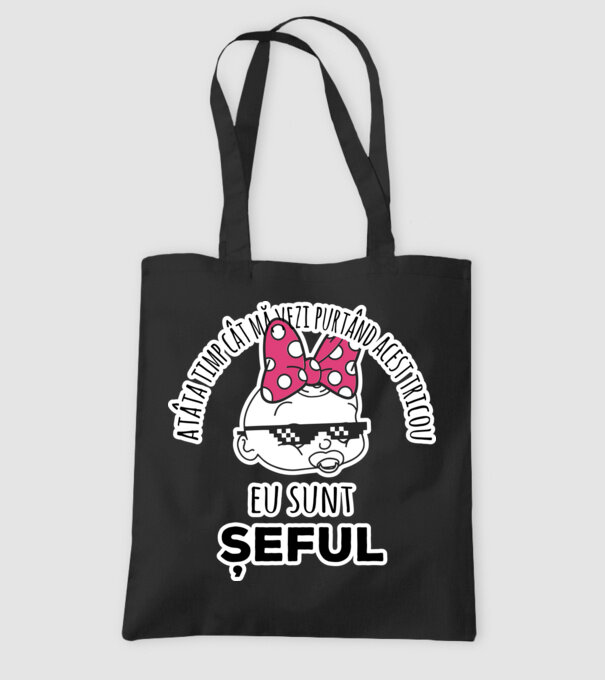 atâta timp cât mă vezi purtând acest tricou, eu sunt șeful model negru pe tricou