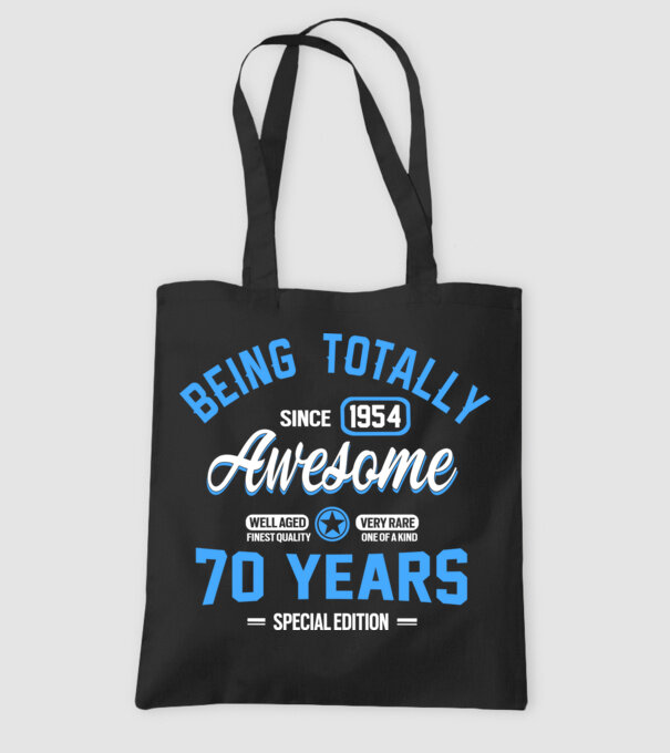 Being totally awesome 70 model negru pe tricou