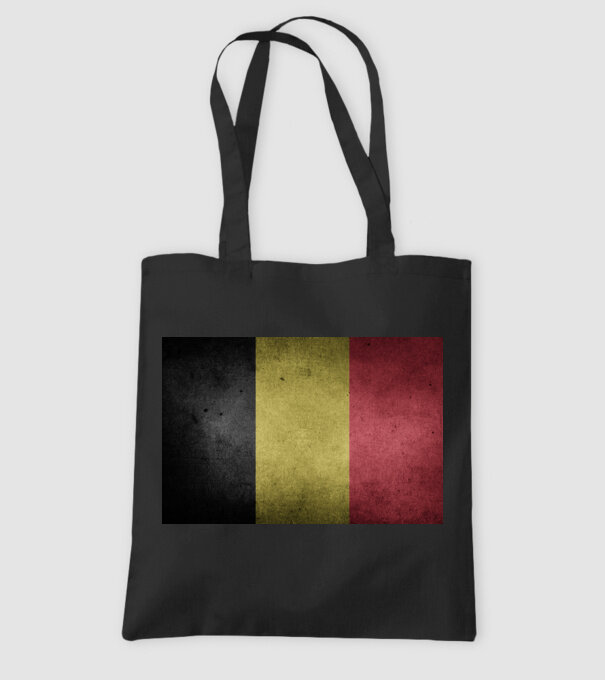 BELGIUM model negru pe tricou