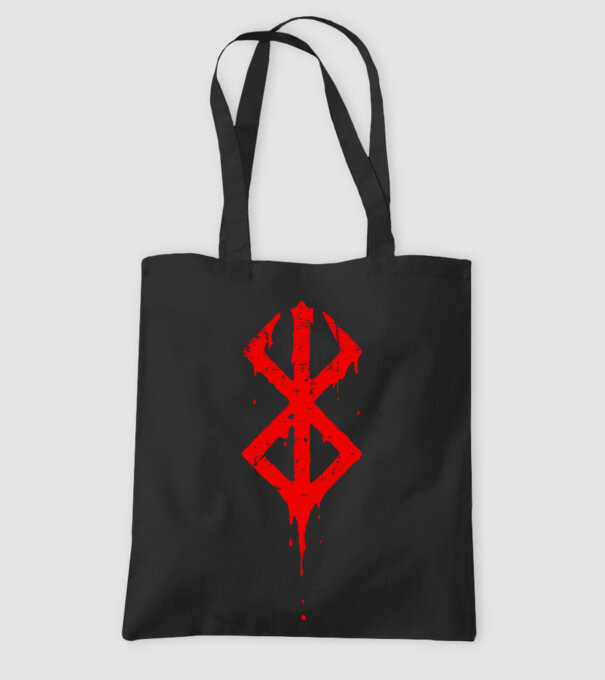 Berserk logo model negru pe tricou