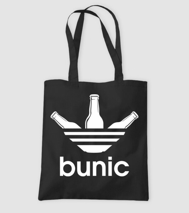 Bunicdidas model negru pe tricou