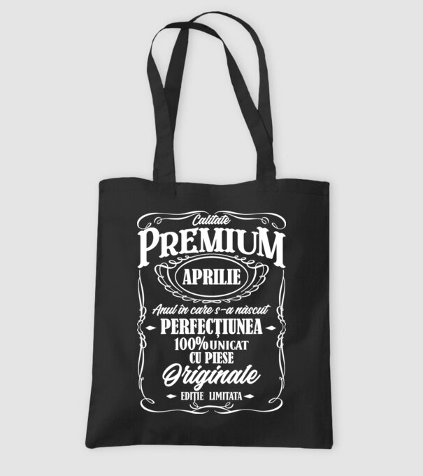 calitate premium -aprilie- anul în care s-a născut - perfecțiunea - 100% unicat, cu piese originale, ediție limitată model negru pe tricou