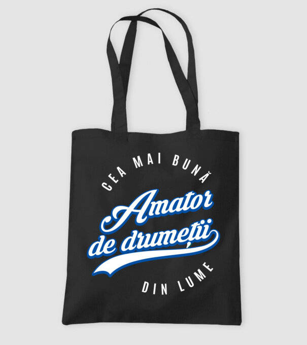 Cea mai bună amator de drumeții din lume model negru pe tricou