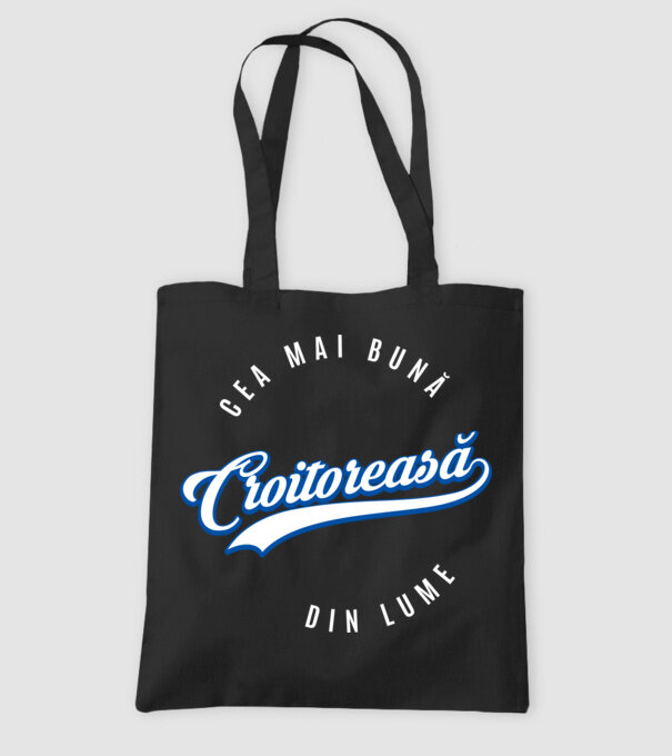 Cea mai bună croitoreasă din lume model negru pe tricou