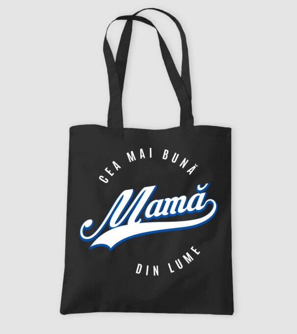 Cea mai bună MAMĂ din lume model negru pe tricou