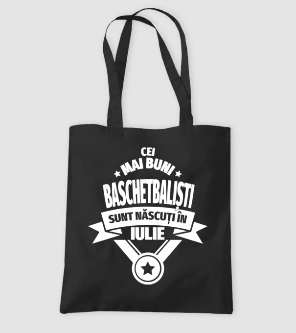 Cei mai buni baschetbaliști sunt născuți în Iulie model negru pe tricou