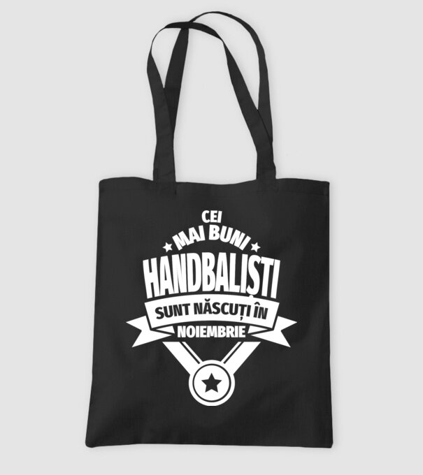 Cei mai buni handbaliști sunt născuți în Noiembrie model negru pe tricou