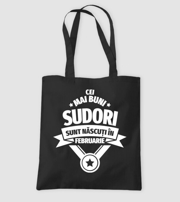 Cei mai buni sudori sunt născuți în Februarie model negru pe tricou