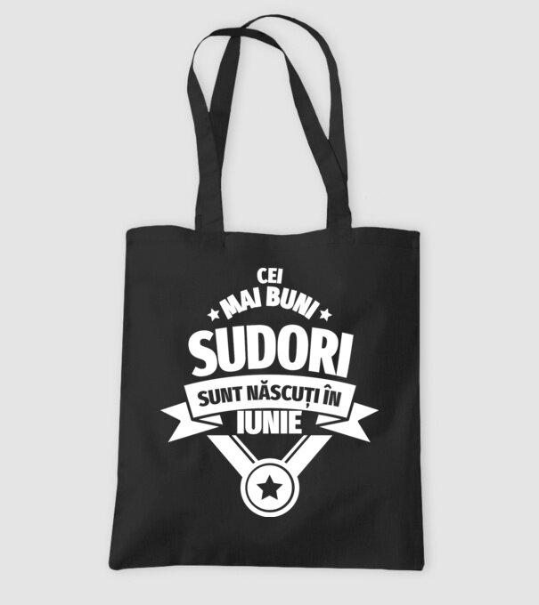 Cei mai buni sudori sunt născuți în Iunie model negru pe tricou