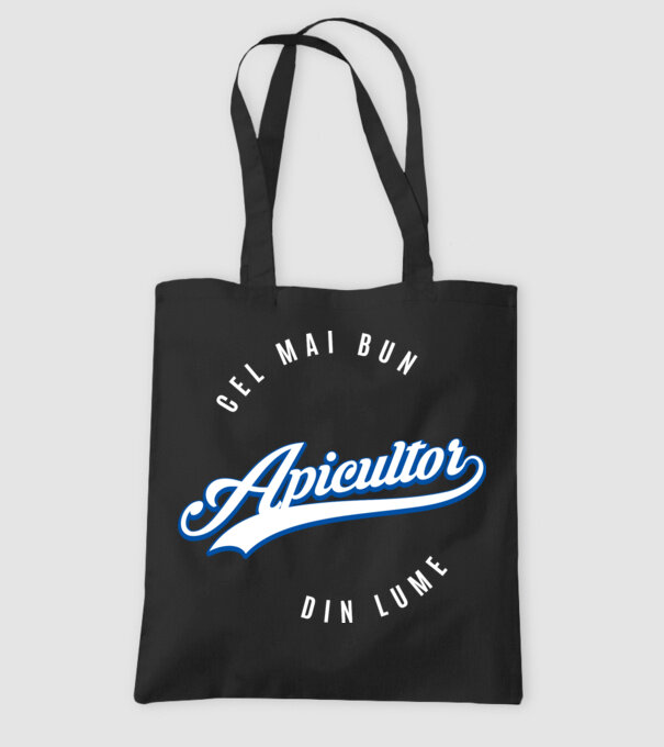 Cel mai bun APICULTOR din lume model negru pe tricou