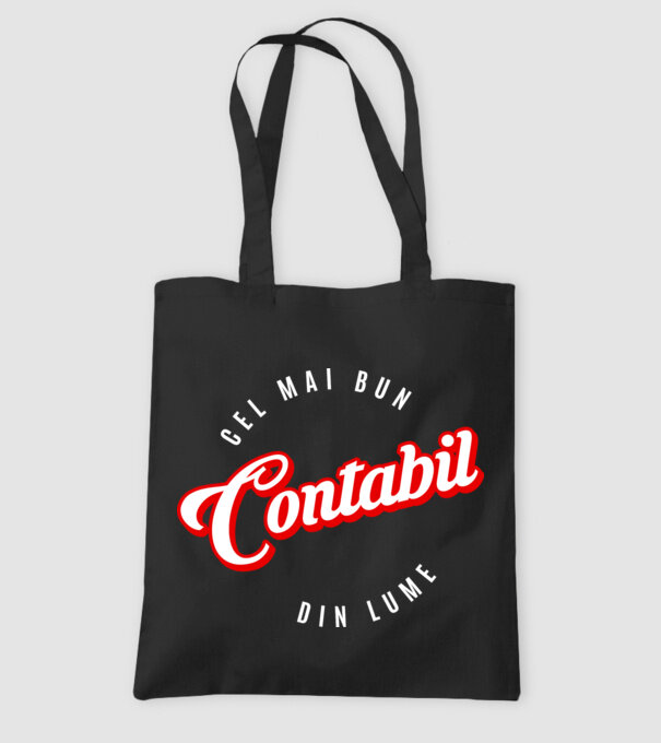 Cel mai bun CONTABIL din lume model negru pe tricou