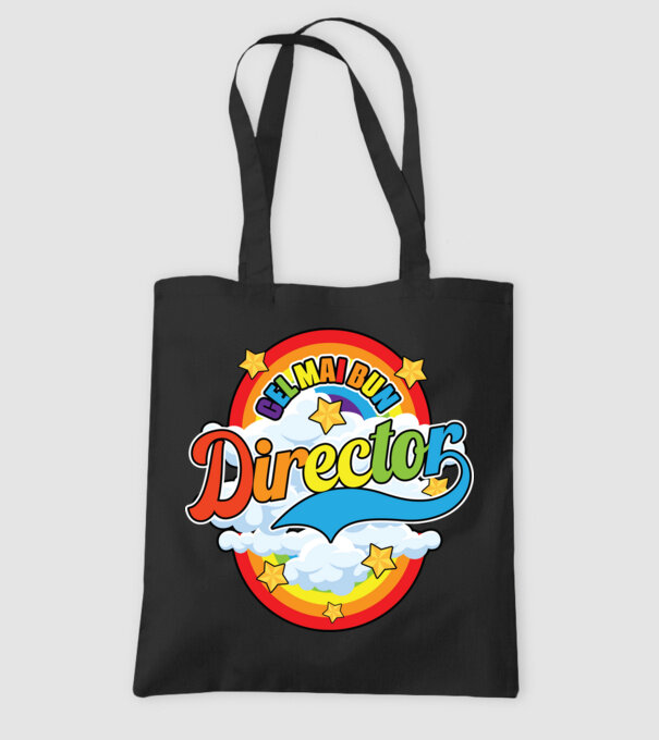 Cel mai bun director model negru pe tricou