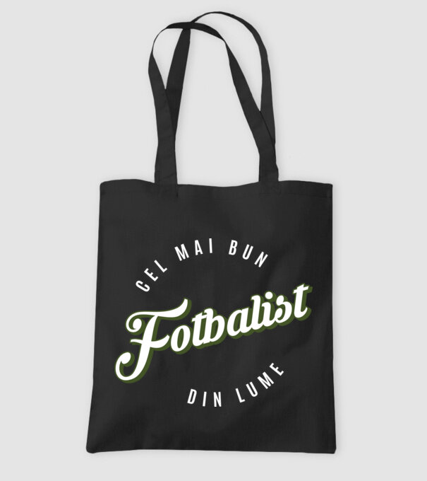 Cel mai bun Fotbalist din lume model negru pe tricou