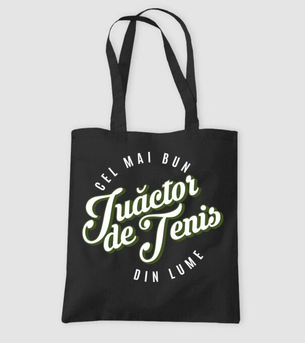 Cel mai bun Juăctor de tenis din lume model negru pe tricou