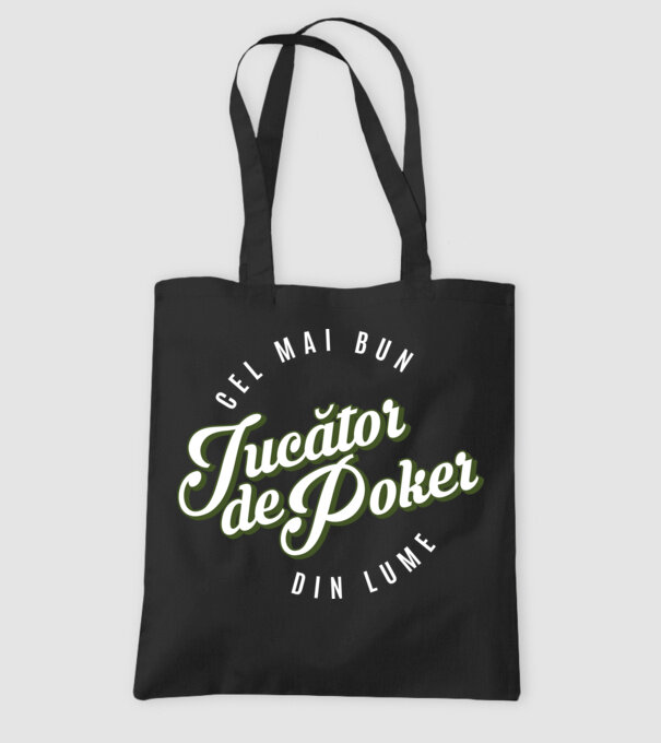 Cel mai bun Jucător de poker din lume model negru pe tricou