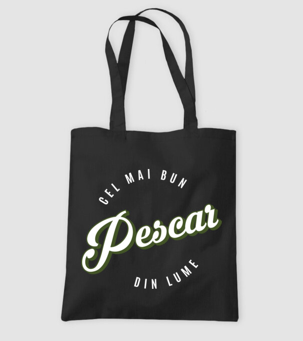 Cel mai bun Pescar din lume model negru pe tricou