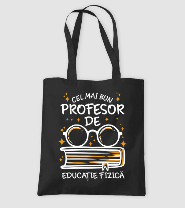 Cel mai bun profesor educație fizică D2782032 model negru pe tricou