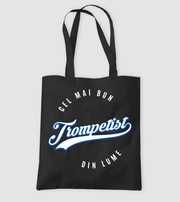 Cel mai bun trompetist din lume model negru pe tricou