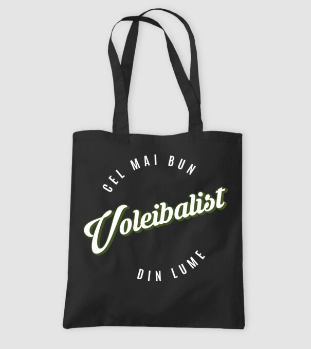 Cel mai bun Voleibalist din lume model negru pe tricou