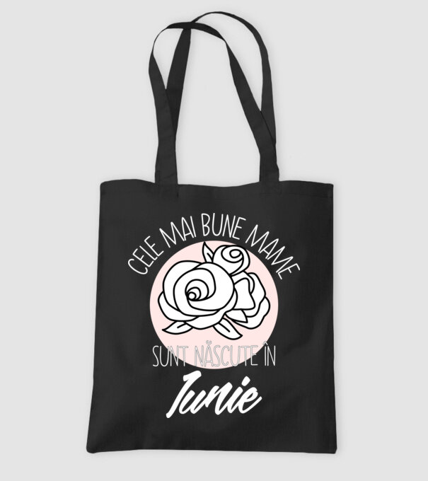 Cele mai bune mame sunt născute în Iunie model negru pe tricou